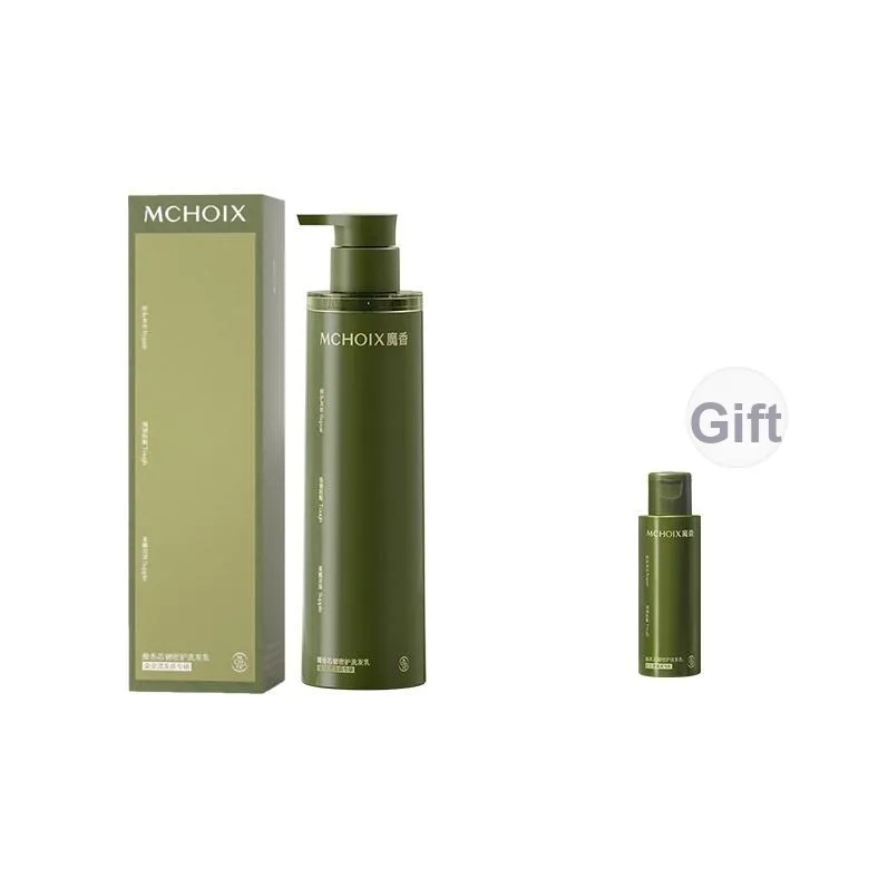 MCHOIX Волосы Ядерный Шампунь против разрыва с агарикусом Блейзи белая яичная восстанавливающая формула 300 мл