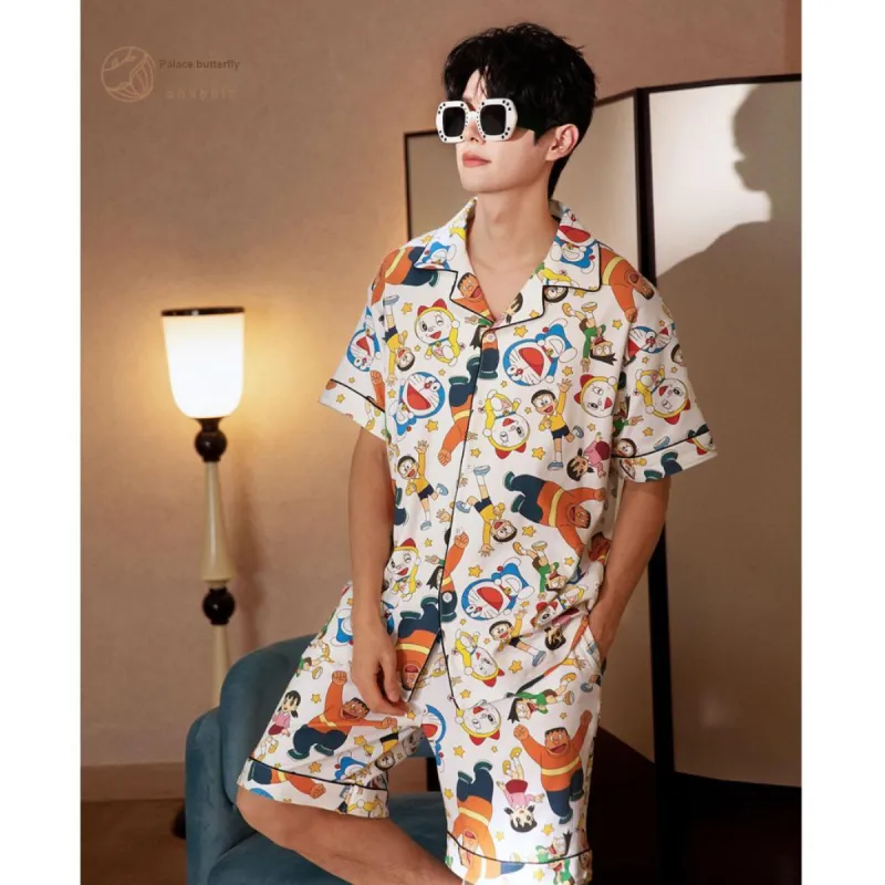 Gongdie x DUOLA A MENG , LIANMINGKUAN Pajama Set Unisex Multicolor-8