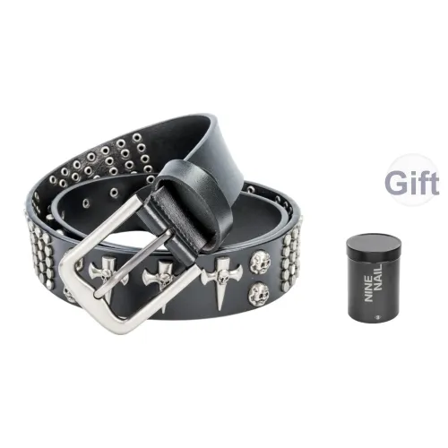 NINE NAIL Коровья кожа натуральная кожа Мужской ремень Мужская ширина 3,8 см