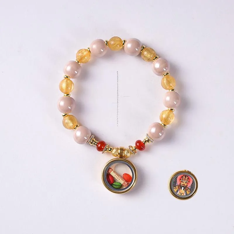 HANCANG Colored Glaze Bracelets Women's-7