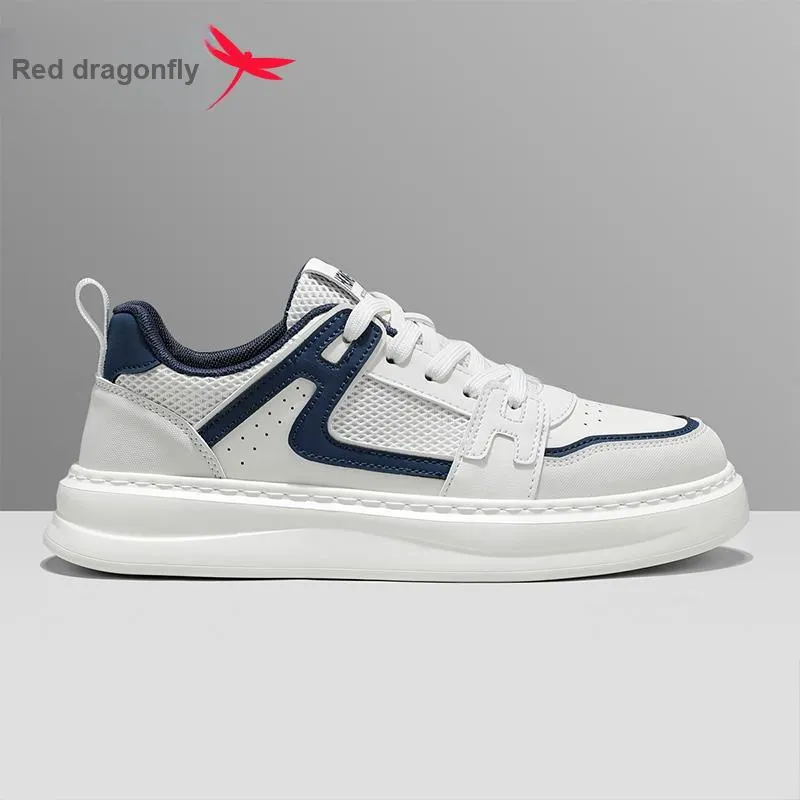 RED DRAGONFLY Low Top Skateboard Shoes Men's-8