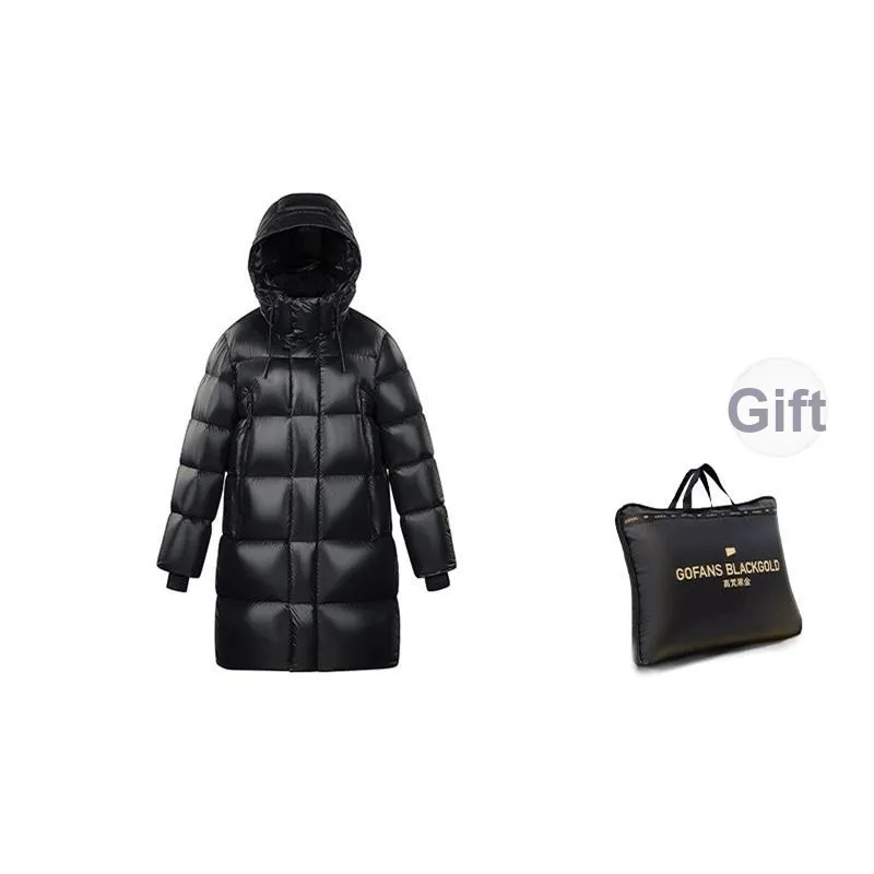 GOLDFARM Down Jacket Unisex Black