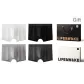 Dark Gray/Black/White/Light Gray 9146 (4 Pack)