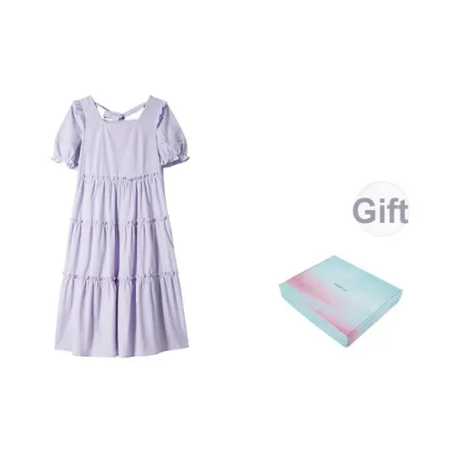 Inman Короткий рукав Платье Лето Женское Набор в коробке