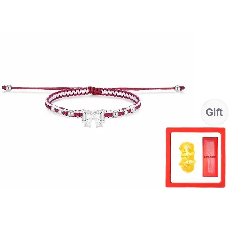 Chongqing Gold Store 999 Fine Silver Bracelets Unisex-2