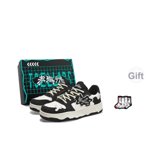 TCELLARS Низкие кроссовки для скейтбординга унисекс Панда Черный Коробка Ограниченная серия