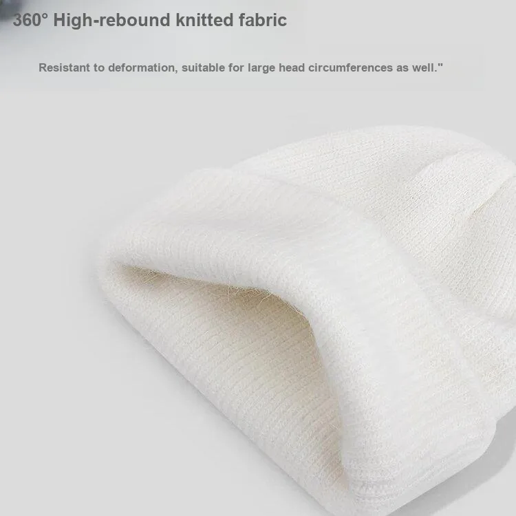 STUFFER Knitted Fabric Beanies Unisex-3