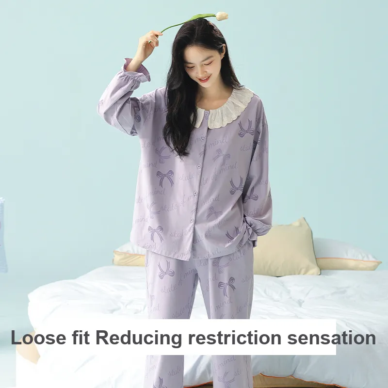 PBENO PD Pajama Set Women's Purple-6