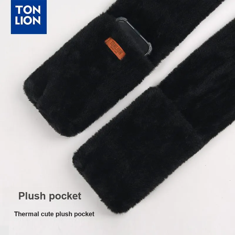 Tonlion Polyester Hoods & Plush Hats Unisex-3