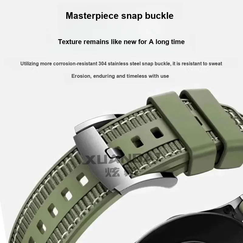 Fly Watch Band Honor Compatibility 208mm Silicone Material-2