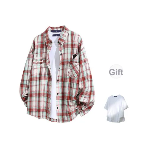 FAX FOR FMACM Рубашка Унисекс Синяя Клетка