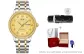 Two-Tone Gold Steel Band