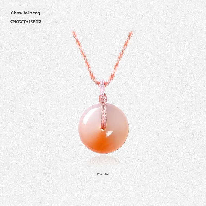 CHOW TAI SENG Agate Necklaces Women's-3