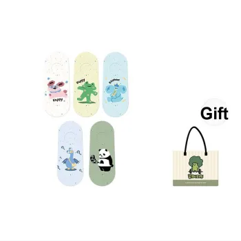 DJUNGLE No Show Socks Women's Shopping Bag 5 Pack