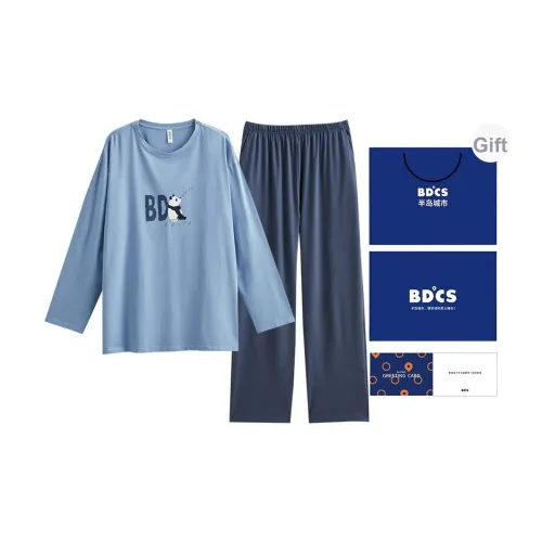 Peninsula City Пижамный комплект Мужской Gift Box Set Field Синий