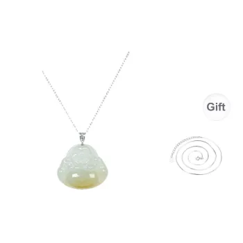 SIYIJIA Glutinous Jade Jadeite Pendants Unisex