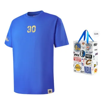 NBA Golden State Warriors Team Culture Collection T Shirt Unisex Blue