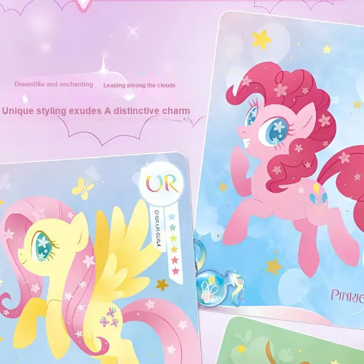 KAYOU My Little Pony, Eternal Friendship Card, Rainbow Bag, 4th Edition IP/Anime Cards 5 Pc/Bag-2