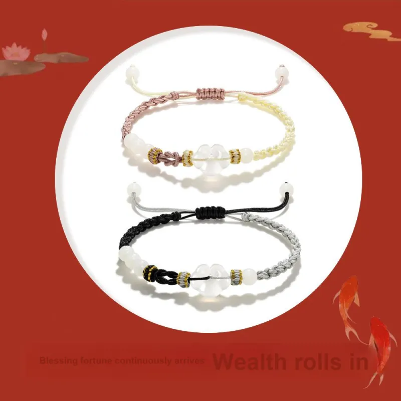 Crafts Women's Colored Glaze Bracelets Unisex-7