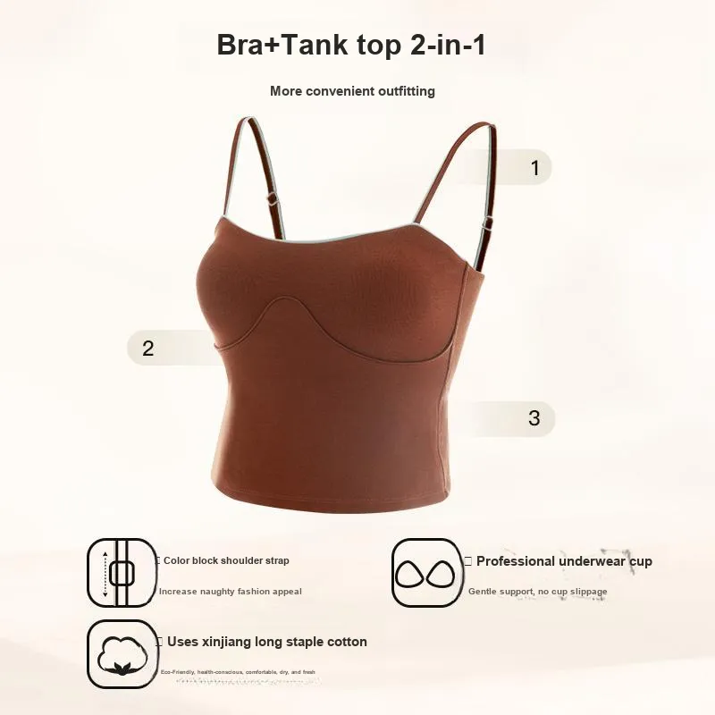 GORRENNO Women's Camisoles-8