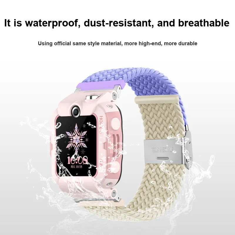 Biaodaige Huawei Compatibility Watch Band Fabric Material-16