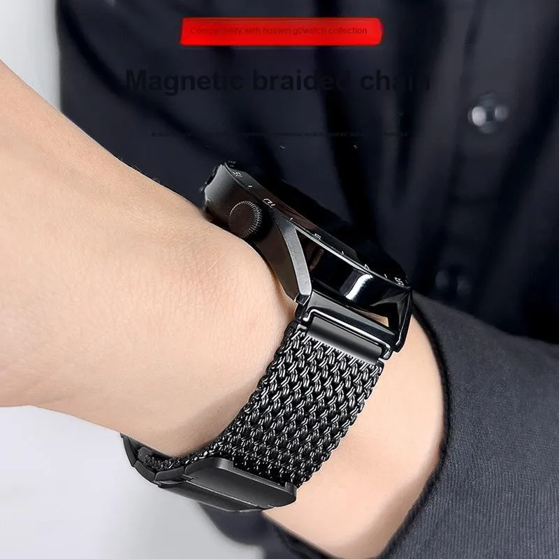 Vobafe Watch Bands Huawei Compatibility 214mm Stainless Steel Material-4
