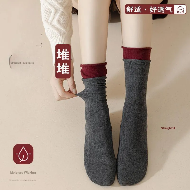 KJ Mid Calf Socks Women's 2/3 Pack-34