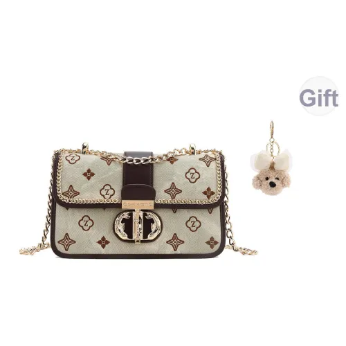 Carit Koty Полиуретан ПУ (полиуретан) Сумка через плечо Женская Армейский зеленый