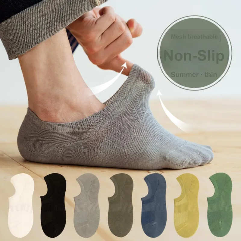 XXLLG No Show Socks Men's 6 Pack-1