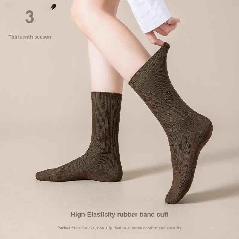 Thirteen day Season Mid Calf Socks Women's 3 Pack-27