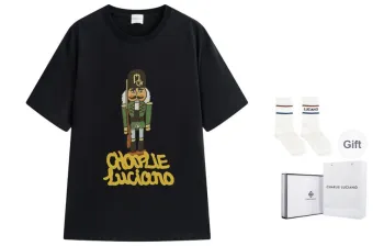 Charlie Luciano T Shirt Unisex Black