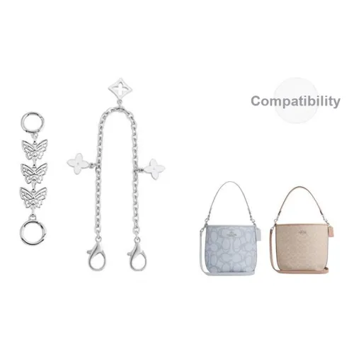 Jingxi Сплав Сумка Ремень Женская Белый Золотой Тон