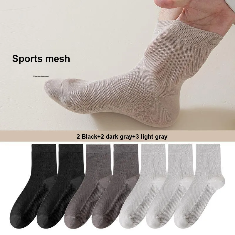 7 SEVFUN Unisex Mid-Calf Socks-19