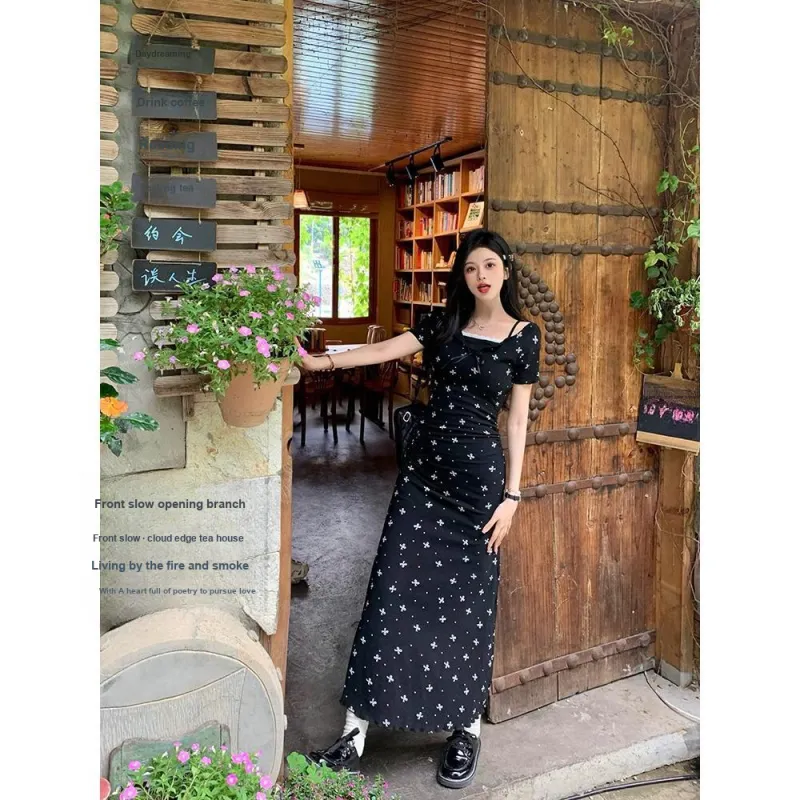 Lookinto Short Sleeved Dress Women's-18