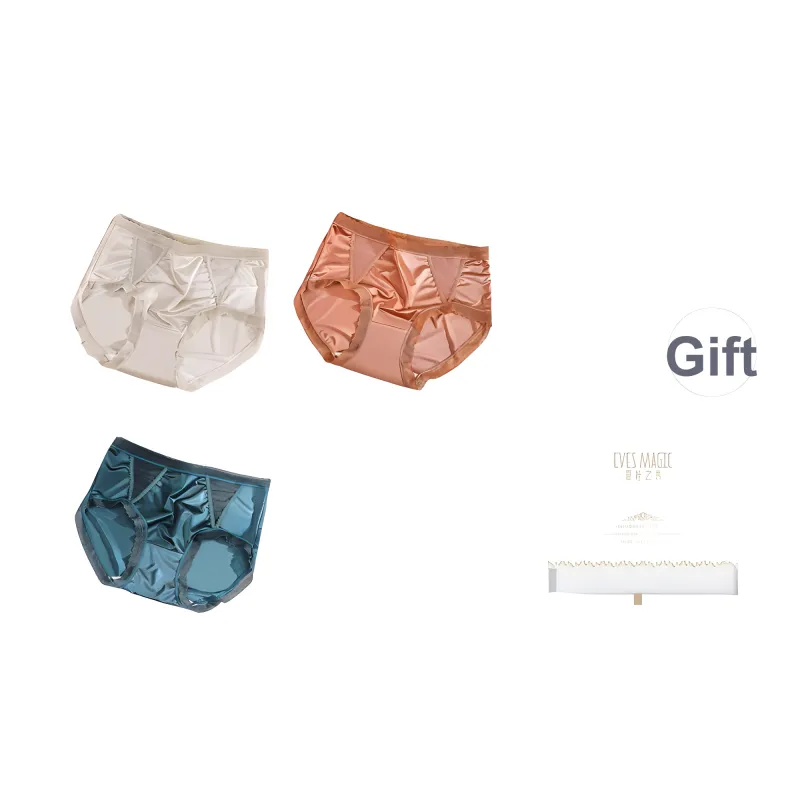 XIA.WA.ZHI.XIU Underpants Women's Shopping Bag 3 Pack-12