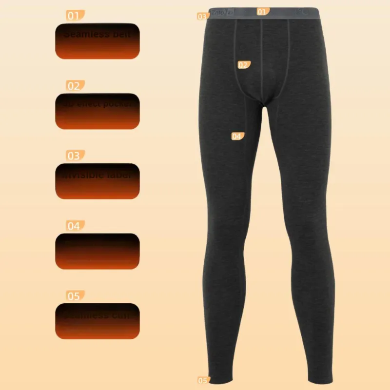 ZEROIN Men Thermal Pants-10