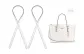 Glacier White Shoulder Strap *2 Pack
