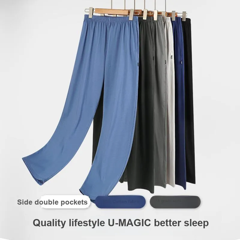 FENTENGCARE Men Pajama Pants-1