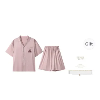 XIA.WA.ZHI.XIU Pajama Set Men's Shopping Bag Image Color