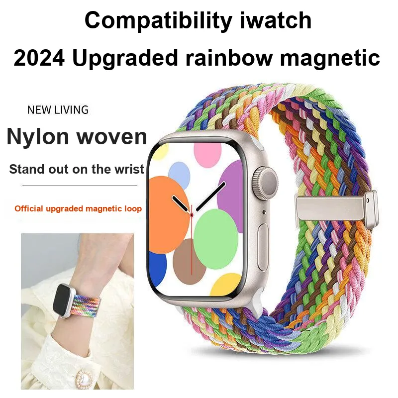 Fly Watch Band Apple Compatibility Nylon Material-1