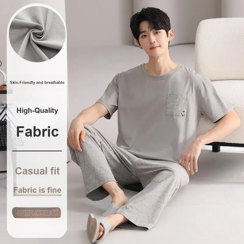 XISHE Pajama Set Men's Standard Color-1
