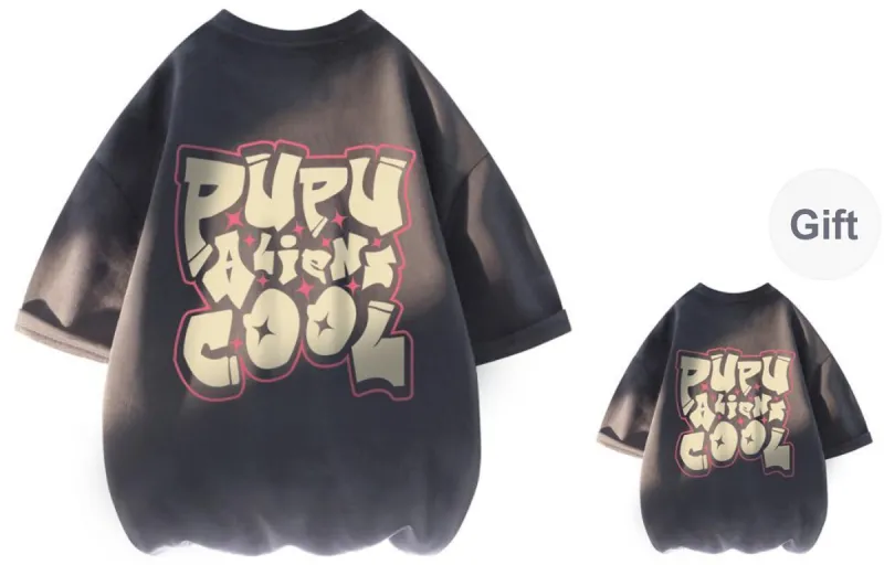 PUPU ALIENS T-Shirt Summer Unisex-18