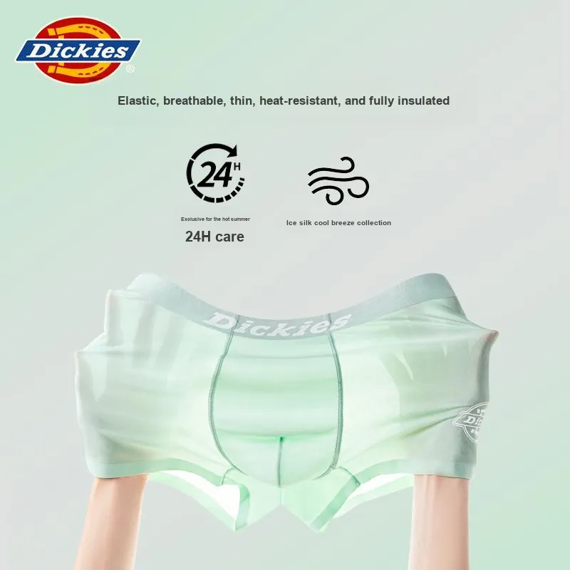 Dickies Underpants Men's Mulberry Silk Skin Nourishing Breathable Boxer 3 Pack-4