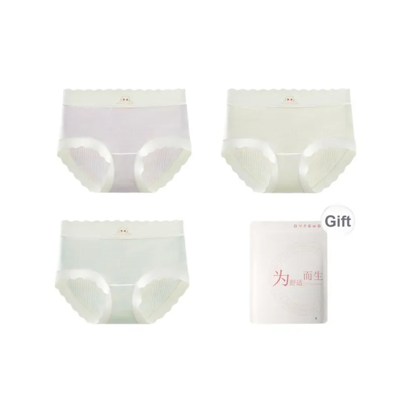 Red Bean Underpants Women's Shopping Bag 3 Pack-4