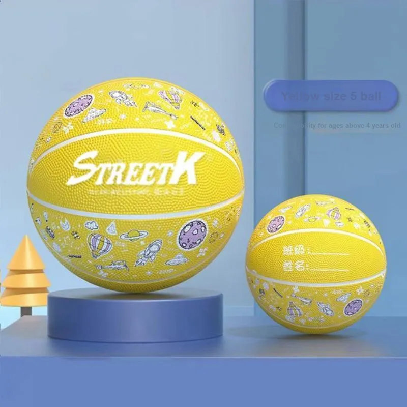 Kaikang Rubber Basketball Size 5 Training Kids'-7