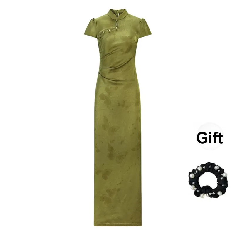 Fashion Short Sleeved Dress Women's-18