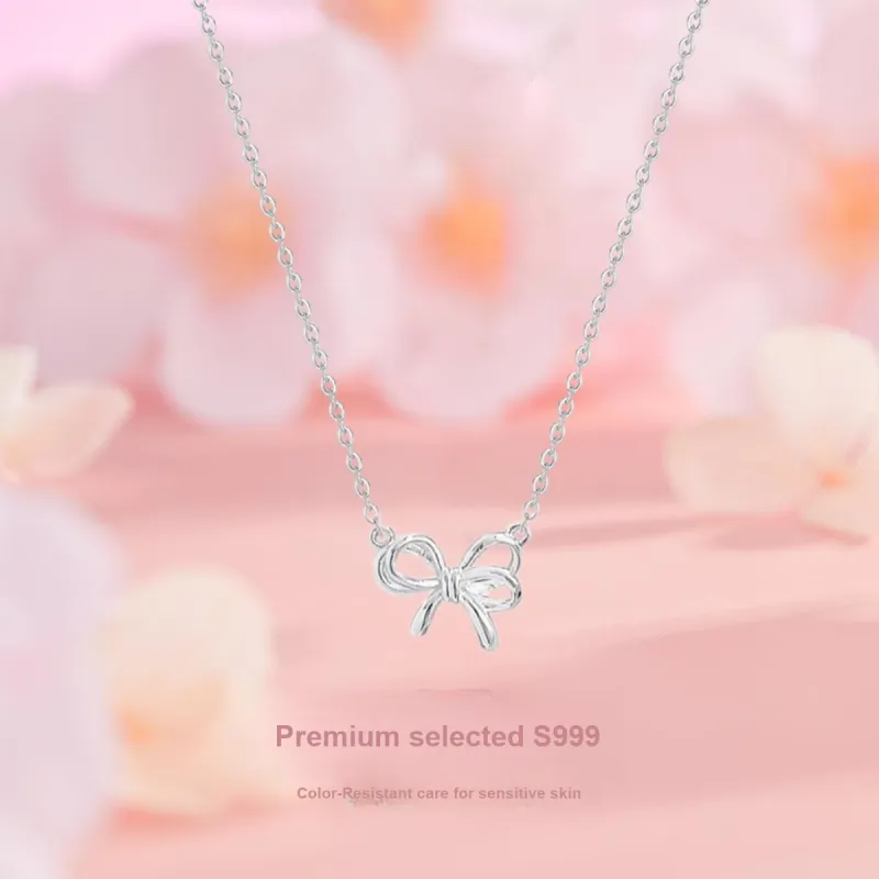 MISS TOOYA S925 Silver Necklaces Women's-2