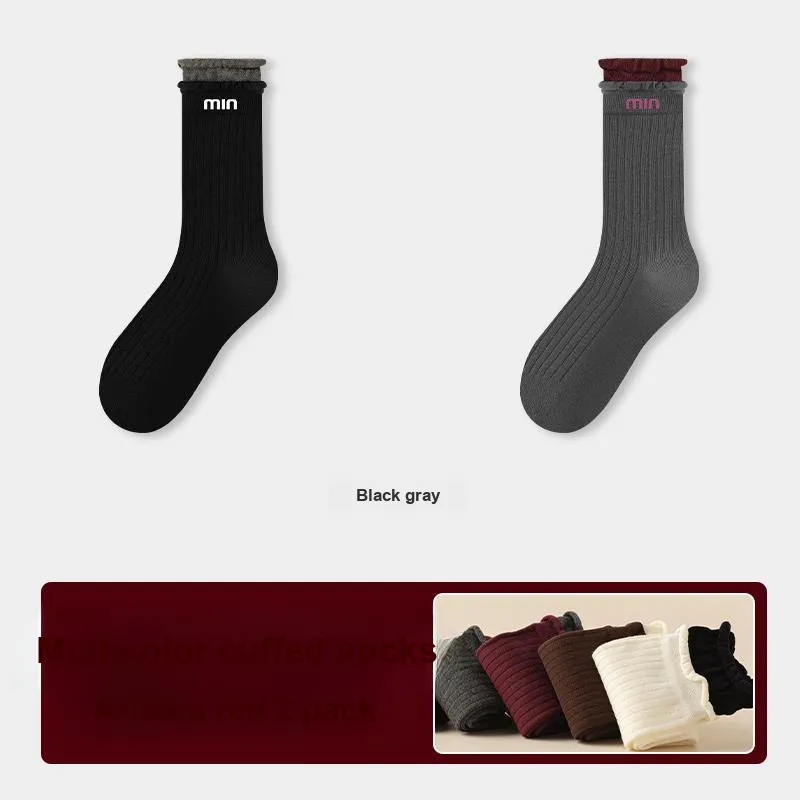 KJ Mid Calf Socks Women's 2/3 Pack-0