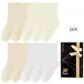 Beige *4, Ecru *3, White *3 (10 Pack)