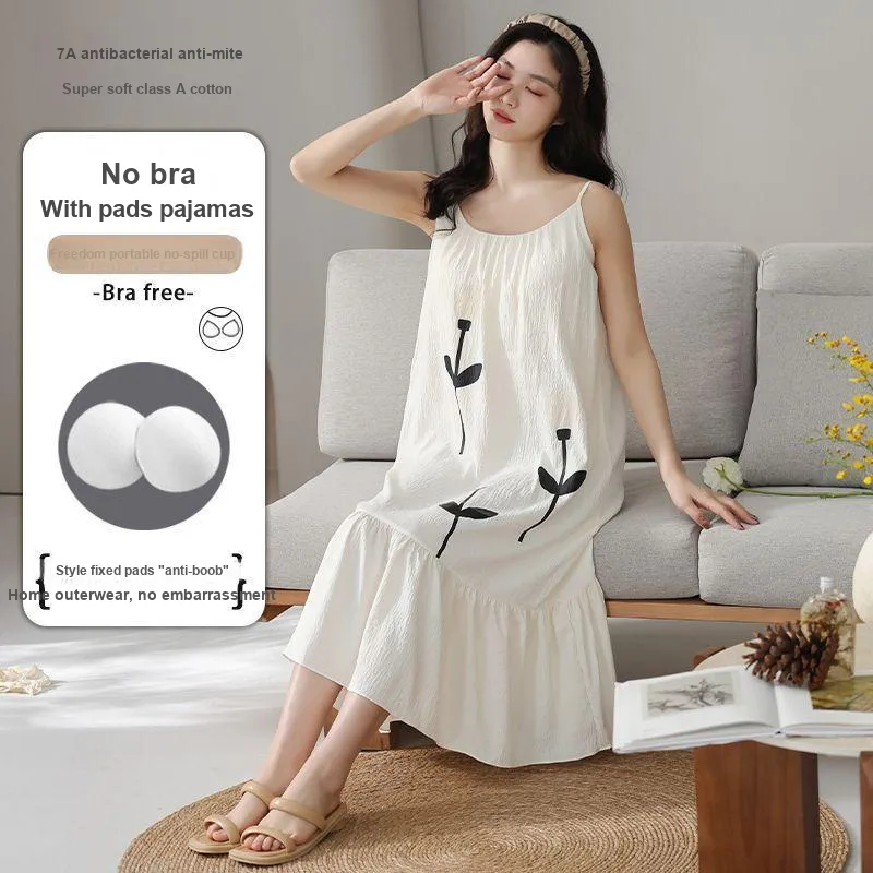 XISHE Women's Nightgowns-4
